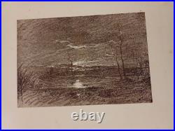 LOT DE 14 PLANCHES ORIGINALES. EAUX-FORTES/AQUATINTE. FRANCOIS-AUGUSTE RAVIER. XIXe