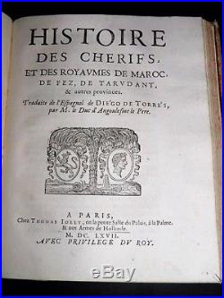 L'AFRIQUE de MARMOL 3/3T COMPLET Ed. Originale Française 27 PLANCHES CARTES 1667
