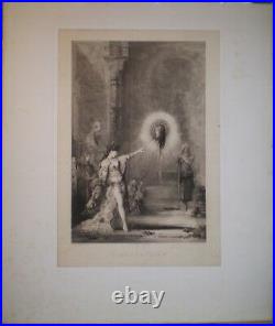 L'Apparition/ eau-forte/ E. SULPIS/ Gustave MOREAU / Salomé/ Saint Jean-Baptiste