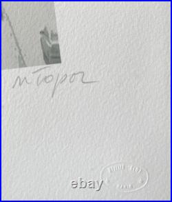 L'Autoroute et le Hasard Nicolas Topor Lithographie signée numérotée