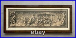 La Nativité, grande gravure encadrée, gravure ancienne La Nativité, grande gravure encadrée, gravure ancienne