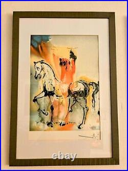 Le Chevalier Chrétien Lithographie DALI Le Chevalier Chrétien Lithographie DALI