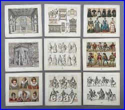 Le Costume Historique, 167 Planches, Lithographies XIXe