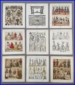 Le Costume Historique, 167 Planches, Lithographies XIXe