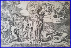 Le Jugement de Paris Marc Antonio Remondi 1480 1527.34 d'après Raphaël