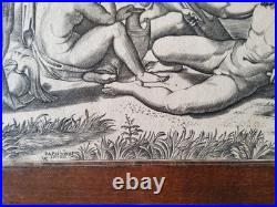 Le Jugement de Paris Marc Antonio Remondi 1480 1527.34 d'après Raphaël