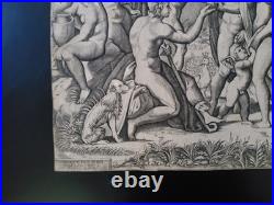 Le Jugement de Paris Marc Antonio Remondi 1480 1527.34 d'après Raphaël