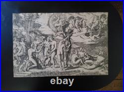 Le Jugement de Paris Marc Antonio Remondi 1480 1527.34 d'après Raphaël