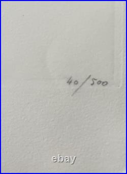 Le Pékinois et le Papillon Léon Danchin Gravure signée numérotée