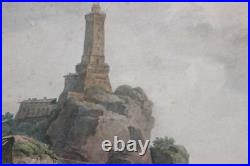 Le fanal exaucé, gravure d'après Vernet gravé par Byrne Le fanal exaucé, gravure d'après Vernet gravé par Byrne