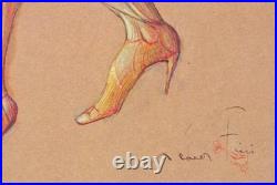 Léonor FINI Les deux prétendants, LITHOGRAPHIE signée, 1980 + certificat Léonor FINI Les deux prétendants, LITHOGRAPHIE signée, 1980 + certificat