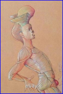 Léonor FINI Les deux prétendants, LITHOGRAPHIE signée, 1980 + certificat