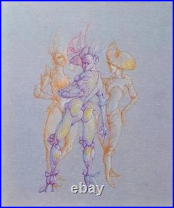 Léonor FINI Les trois superbes, LITHOGRAPHIE signée, 1980 + certificat