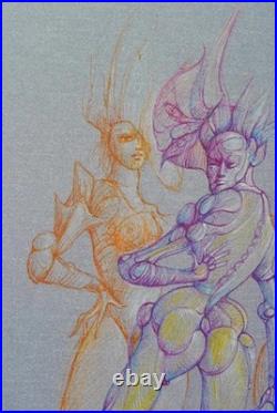 Léonor FINI Les trois superbes, LITHOGRAPHIE signée, 1980 + certificat