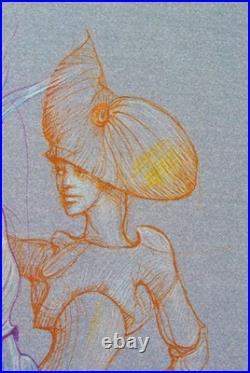 Léonor FINI Les trois superbes, LITHOGRAPHIE signée, 1980 + certificat