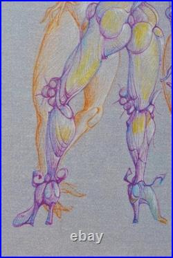Léonor FINI Les trois superbes, LITHOGRAPHIE signée, 1980 + certificat