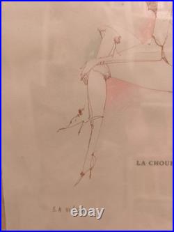 Léonor Fini La Chouette Lithographie Épreuve d'Artiste