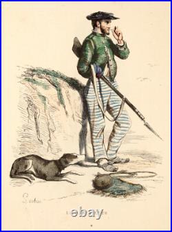 Les Français peints par eux-mêmes 1840-1842 370 gravures couleur