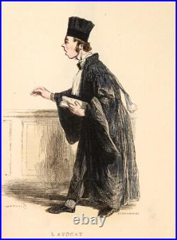 Les Français peints par eux-mêmes 1840-1842 370 gravures couleur