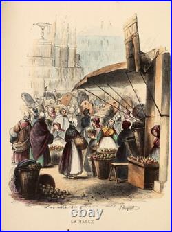 Les Français peints par eux-mêmes 1840-1842 370 gravures couleur