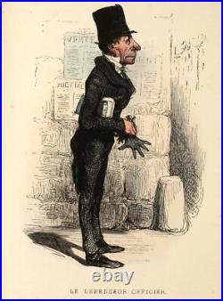 Les Français peints par eux-mêmes 1840-1842 370 gravures couleur