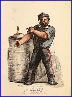 Les Français peints par eux-mêmes 1840-1842 370 gravures couleur