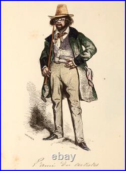 Les Français peints par eux-mêmes 1840-1842 370 gravures couleur