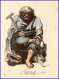 Les Français peints par eux-mêmes 1840-1842 370 gravures couleur