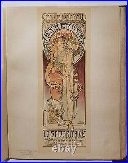 Les Maîtres de l'Affiche Volume 4 1899 Chaix belle couverture Paul Berthon
