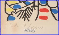 Litho Signée Estaque Epreuve D'artiste Jean Estaque E. A. Numérotée Ii/xxiv