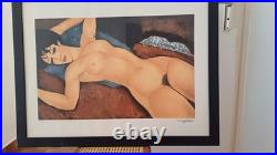 Lithogaphie D'amadeo Modigliani Signee, Numerotee, Estampillee