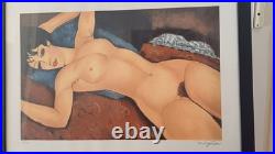 Lithogaphie D'amadeo Modigliani Signee, Numerotee, Estampillee