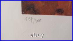 Lithogaphie D'amadeo Modigliani Signee, Numerotee, Estampillee