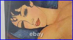 Lithogaphie D'amadeo Modigliani Signee, Numerotee, Estampillee