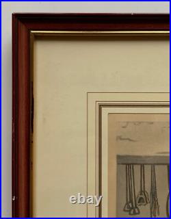 Lithographie 19. Siècle Autochtone Indigene Amérique Du Sud Pampa Indians