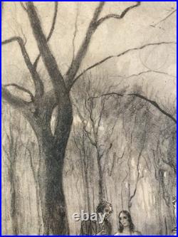Lithographie Ancien 1950 Paul-Émile BÉCAT Mort Curiosité Art Estampe Etching Lithographie Ancien 1950 Paul-Émile BÉCAT Mort Curiosité Art Estampe Etching