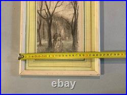 Lithographie Ancien 1950 Paul-Émile BÉCAT Mort Curiosité Art Estampe Etching