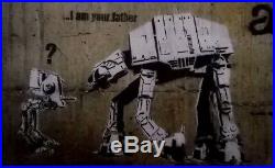 Lithographie Banksy I Am Your Father Tirage 300 Ex, Street Art Graffiti