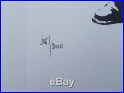 Lithographie, Banksy Love is in. , Tirage 300 Ex, Street Art Graffiti