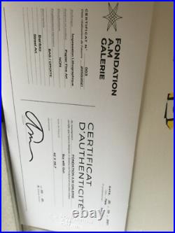 Lithographie Bansky madone gun certificat 004. 20/11/2021