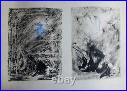 Lithographie Caroline Sagot Duvauroux -Vielleicht, peut-être abstraction lyrique