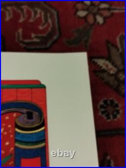 Lithographie Chang Chin-Kui Accueillez Le Printemps Et Recevez1991 Signée Numéro