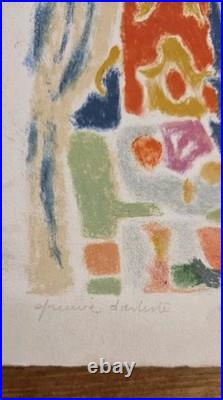 Lithographie Épreuve d'Artiste J. Cavaillès EA Nature morte