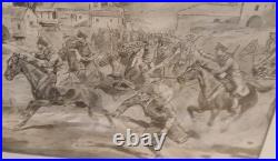 Lithographie Eugene de Gustave Girardet 1856/1914