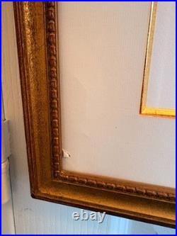 Lithographie Gravure Estampe Numéroté Bernard Charroy Portrait Fille Femme