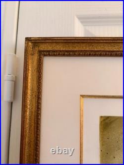 Lithographie Gravure Estampe Numéroté Bernard Charroy Portrait Fille Femme