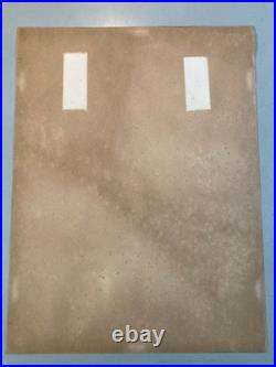 Lithographie Henri CUECO originale signée à la main Etching Art Old 1970 Gravure