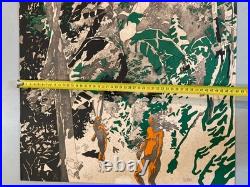 Lithographie Henri CUECO originale signée à la main Etching Art Old 1970 Gravure