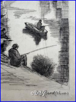 Lithographie M. Goedgebuer (1925-2020). Toulouse. Garonne. Épreuve d'Artiste