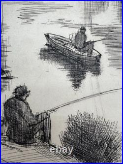 Lithographie M. Goedgebuer (1925-2020). Toulouse. Garonne. Épreuve d'Artiste